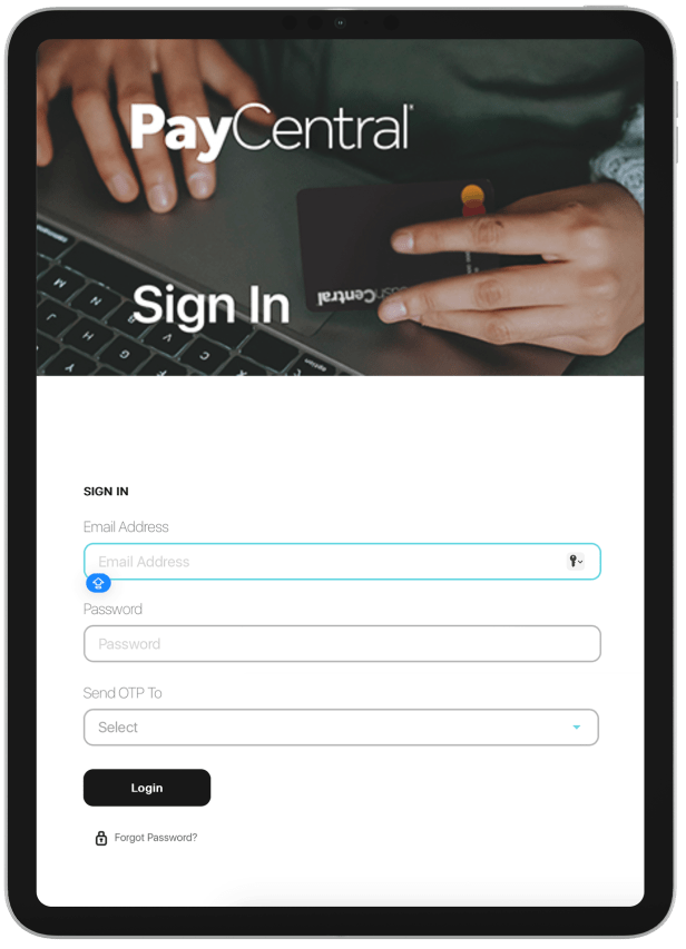 pay central sign in