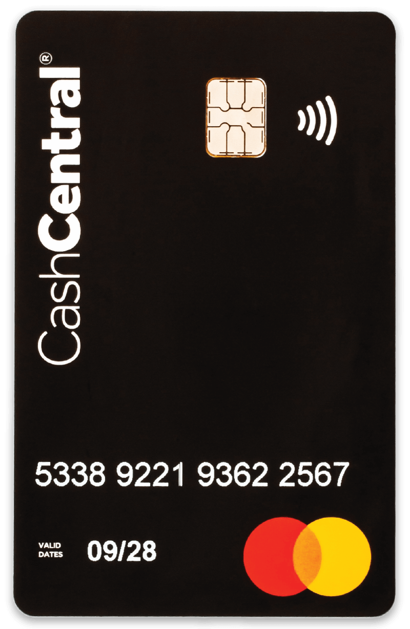 cash central card